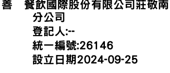 IMG-善菓餐飲國際股份有限公司莊敬南分公司