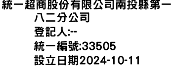 IMG-統一超商股份有限公司南投縣第一八二分公司