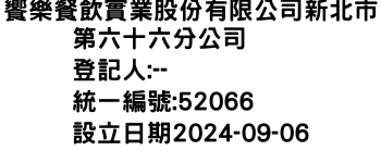 IMG-饗樂餐飲實業股份有限公司新北市第六十六分公司