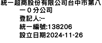 IMG-統一超商股份有限公司台中市第八一０分公司