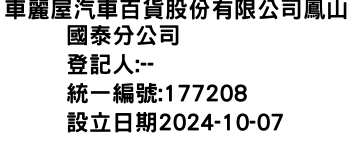 IMG-車麗屋汽車百貨股份有限公司鳳山國泰分公司