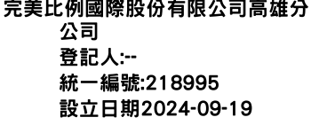 IMG-完美比例國際股份有限公司高雄分公司