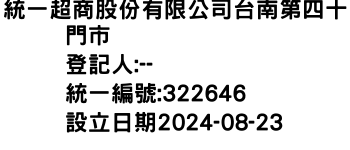 IMG-統一超商股份有限公司台南第四十門市