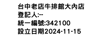 IMG-台中老店牛排館大內店