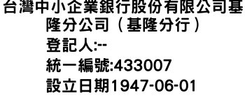 IMG-台灣中小企業銀行股份有限公司基隆分公司（基隆分行）