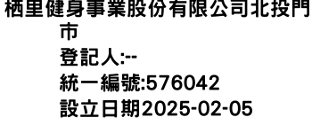 IMG-栖里健身事業股份有限公司北投門市