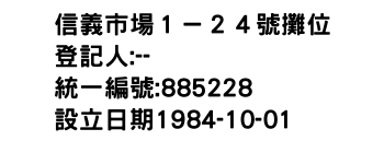 IMG-信義市場１－２４號攤位