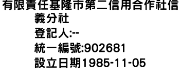 IMG-有限責任基隆市第二信用合作社信義分社