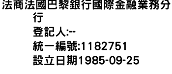 IMG-法商法國巴黎銀行國際金融業務分行