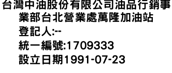 IMG-台灣中油股份有限公司油品行銷事業部台北營業處萬隆加油站