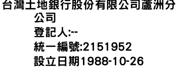 IMG-台灣土地銀行股份有限公司蘆洲分公司