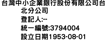 IMG-台灣中小企業銀行股份有限公司台北分公司