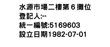 IMG-水源市場二樓第６攤位