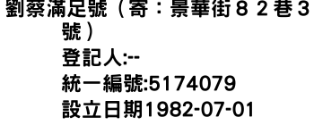 IMG-劉蔡滿足號（寄：景華街８２巷３號）