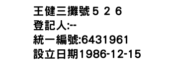 IMG-王健三攤號５２６
