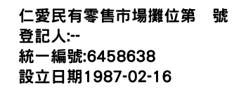 IMG-仁愛民有零售市場攤位第號