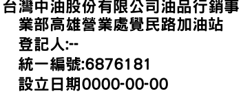 IMG-台灣中油股份有限公司油品行銷事業部高雄營業處覺民路加油站