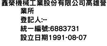 IMG-鑫榮機械工業股份有限公司高雄營業所
