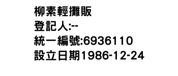 IMG-柳素輕攤販