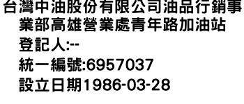 IMG-台灣中油股份有限公司油品行銷事業部高雄營業處青年路加油站