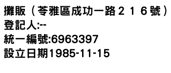 IMG-攤販（苓雅區成功一路２１６號）