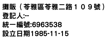 IMG-攤販（苓雅區苓雅二路１０９號）