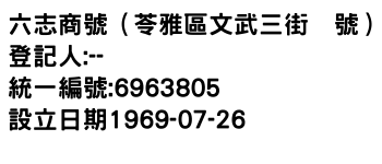 IMG-六志商號（苓雅區文武三街號）