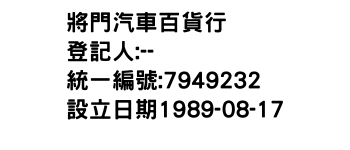 IMG-將門汽車百貨行