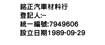 IMG-銘正汽車材料行