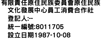 IMG-有限責任原住民族委員會原住民族文化發展中心員工消費合作社