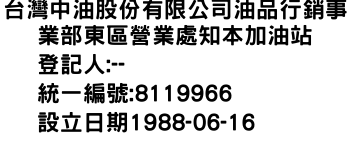 IMG-台灣中油股份有限公司油品行銷事業部東區營業處知本加油站