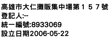 IMG-高雄市大仁攤販集中場第１５７號