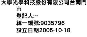 IMG-大學光學科技股份有限公司台南門市