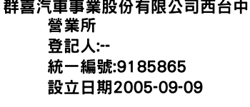 IMG-群喜汽車事業股份有限公司西台中營業所