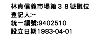 IMG-林真信義市場第３８號攤位