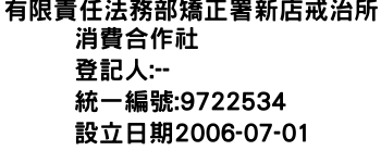 IMG-有限責任法務部矯正署新店戒治所消費合作社