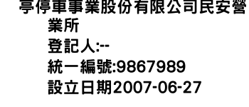 IMG-俥亭停車事業股份有限公司民安營業所
