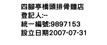 IMG-四腳亭橋頭排骨麵店