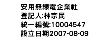 IMG-安用無線電企業社