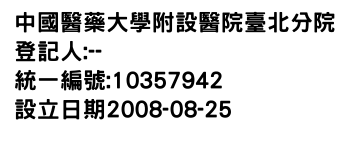 IMG-中國醫藥大學附設醫院臺北分院