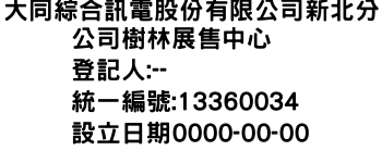 IMG-大同綜合訊電股份有限公司新北分公司樹林展售中心