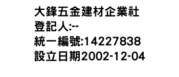 IMG-大鋒五金建材企業社