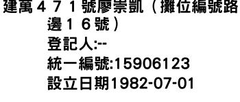 IMG-建萬４７１號廖崇凱（攤位編號路邊１６號）