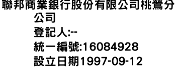 IMG-聯邦商業銀行股份有限公司桃鶯分公司