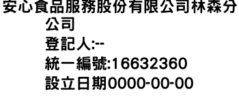 IMG-安心食品服務股份有限公司林森分公司