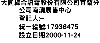 IMG-大同綜合訊電股份有限公司宜蘭分公司南澳展售中心