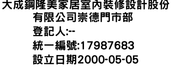 IMG-大成鋼隆美家居室內裝修設計股份有限公司崇德門市部