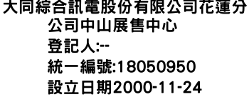 IMG-大同綜合訊電股份有限公司花蓮分公司中山展售中心