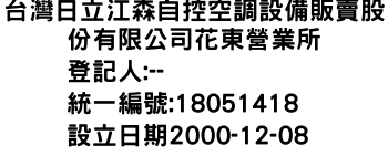 IMG-台灣日立江森自控空調設備販賣股份有限公司花東營業所