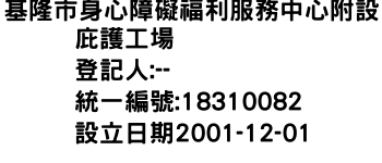 IMG-基隆市身心障礙福利服務中心附設庇護工場